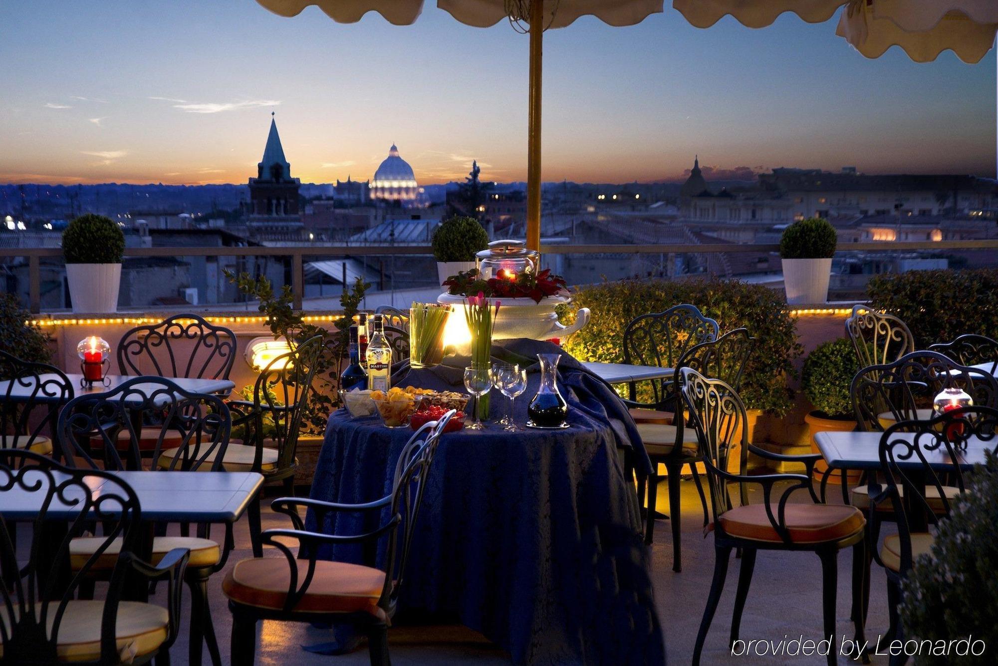 Marcella Royal Hotel - Rooftop Garden Rome Restaurant photo